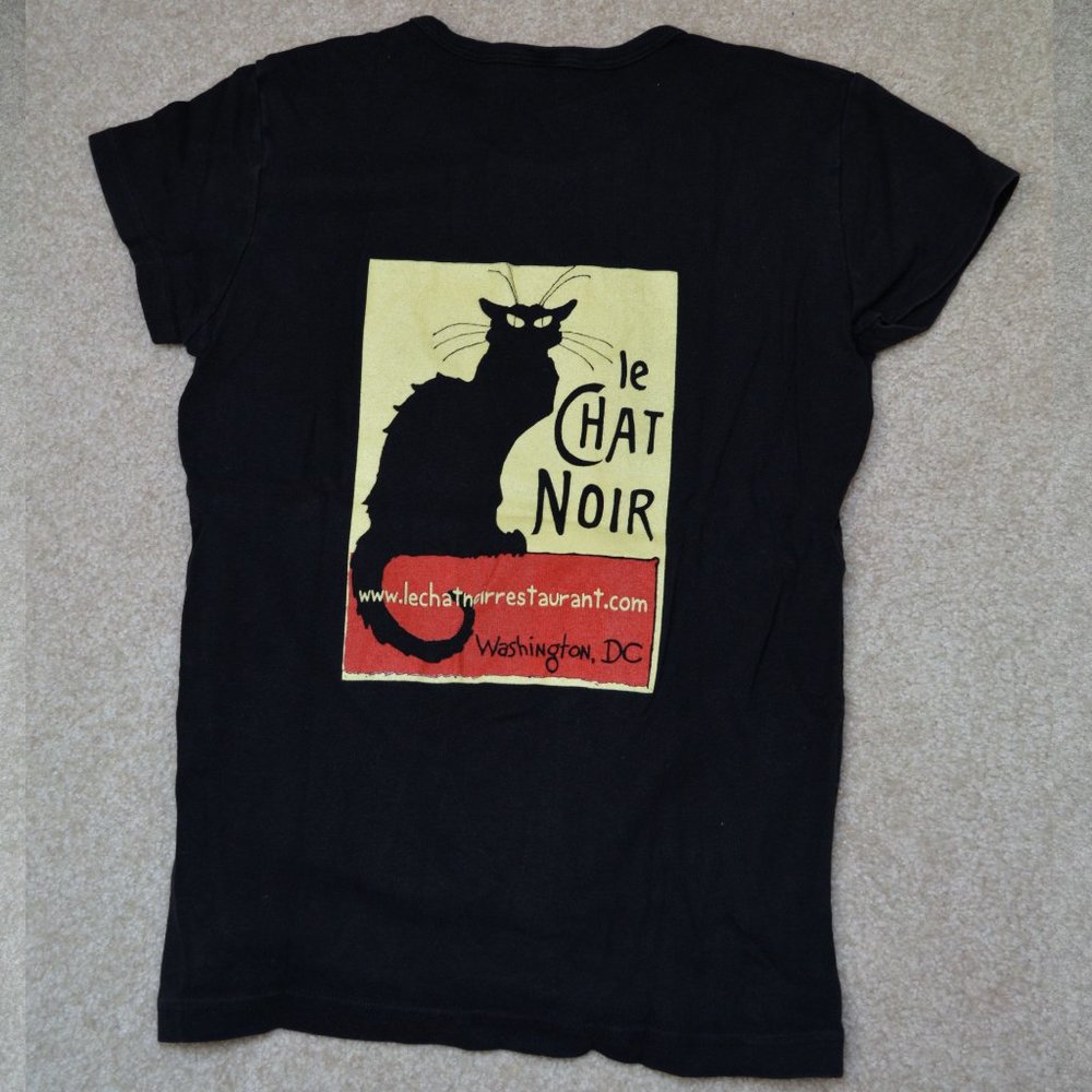 Le Chat Noir fitted shirt - short-sleeved